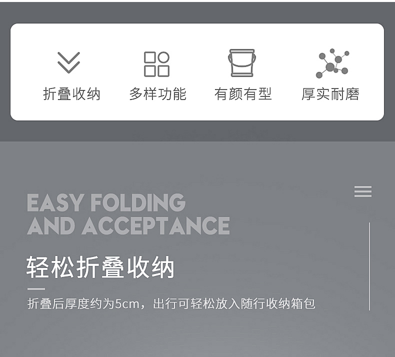 Bồn Ngâm Chân Gấp Gọn Tiện Dụng Cho Hoạt Động Ngoài Trời | BigBuy360 - bigbuy360.vn