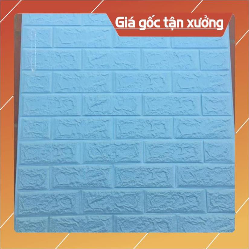 Rẻ Nhất Shopee Xốp Dán Tường 3D Khổ 70x77CM Chống Ẩm Giá Rẻ