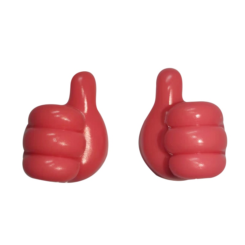 1 Móc Treo Chìa Khóa Hình Ngón Tay Cái 3D Trang Trí Nhà Cửa