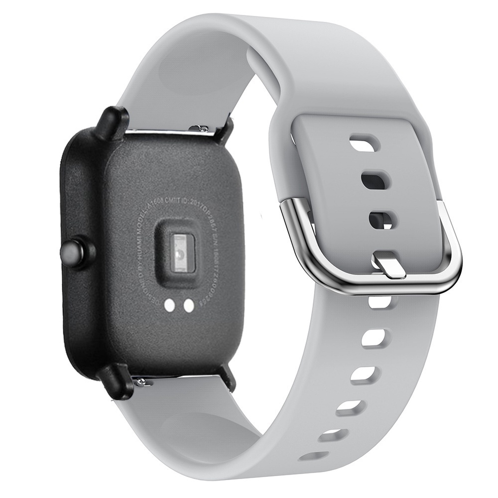 Dây đeo silicon 20mm thích hợp cho đồng hồ thông minh Xiaomi Huami Amazfit Pop/Bip U/Bip S/Bip Lite Amazfit GTS 3/GTS 2e