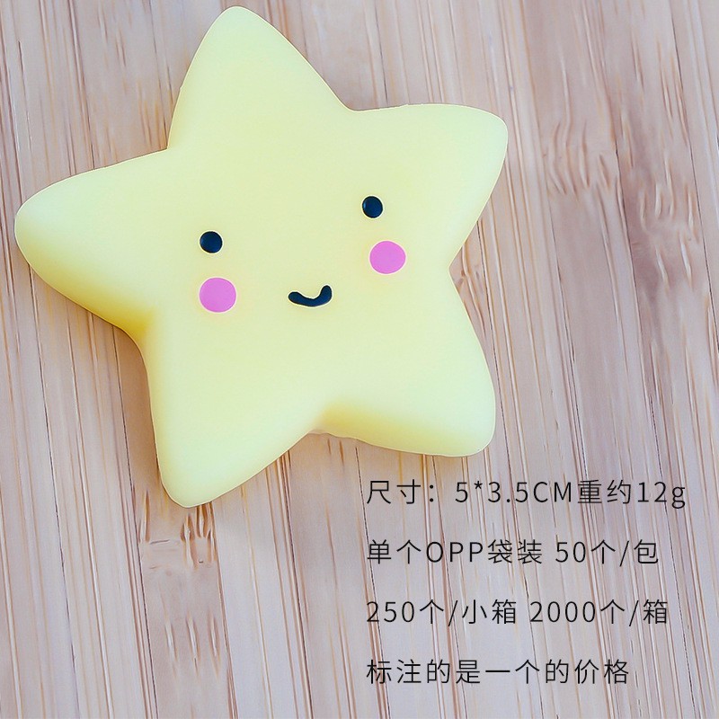 Squishy Mochi Thú Dẻo Bộ đồ decor phụ kiện trang trí chụp ảnh sinh nhật, bàn học, bàn làm việc, bóp giảm stress