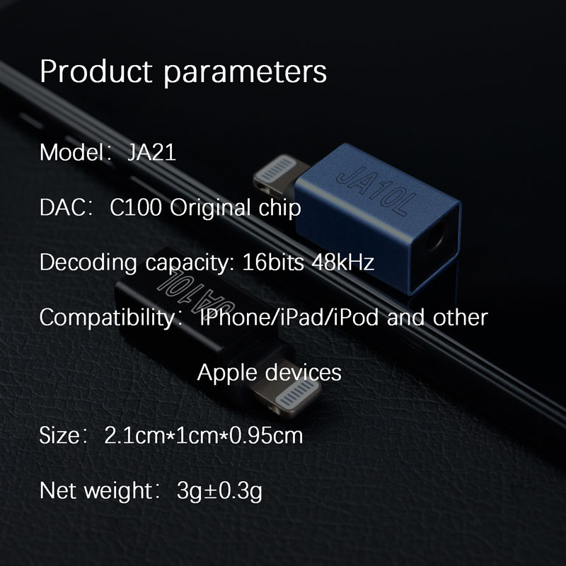 Bộ Giải Mã Âm Thanh Jcally Ja10L Lightning Sang 3.5mm Cho Iphone12 Iphone Xr Ipad | BigBuy360 - bigbuy360.vn