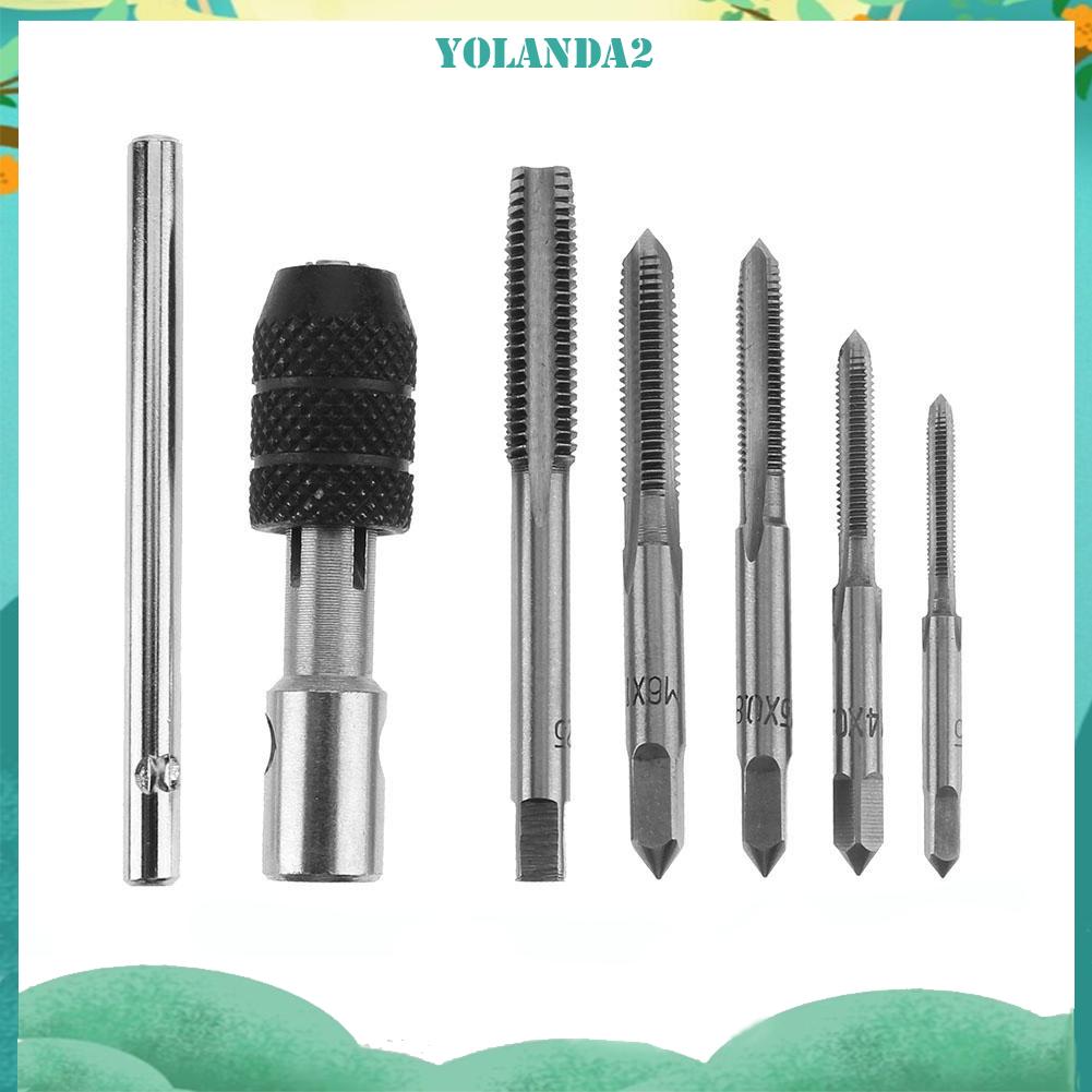 Bộ 6 Mũi Khoan Chữ T M3 / M4 / M5 / M6 / M8