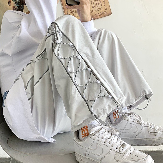 Quần dài thể thao dây rút phong cách cổ điển dành cho nam