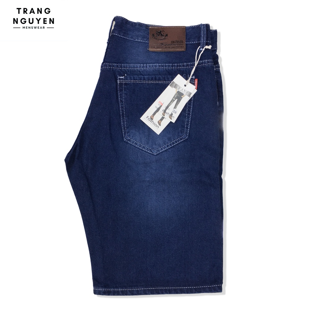 Quần Short Jeans Cotton Nam Big Size 70-95kg TRANG NGUYEN MENSWEAR 3 Màu Trẻ Trung Năng Động Cao Cấp Chất Lượng ShJ_D