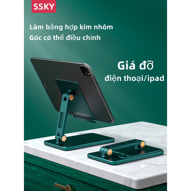 gá đỡ điện thoại di động,giá đỡ máy tính bảng,có thể điều chỉnh xoay các góc lên tới 360 độ,ưu đãi tặng kèm túi đựng đ