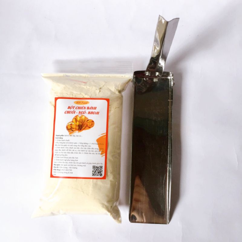 Combo khuôn và 500g bột chiên bánh chuối