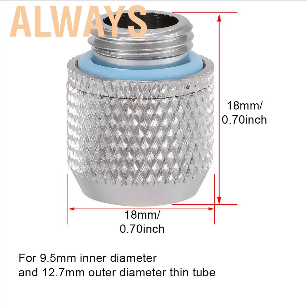 [READY STOCK] Đầu nối G1/4 2 chiều cho quạt làm mát nước PC