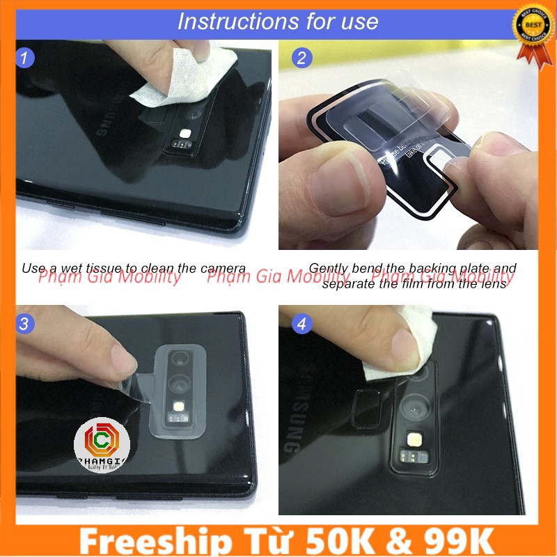 (có video) Bộ combo kính cường lực + camera cho Samsung Galaxy A10 A20 A30 A40 A50 A60 A70 M10 M20 M30