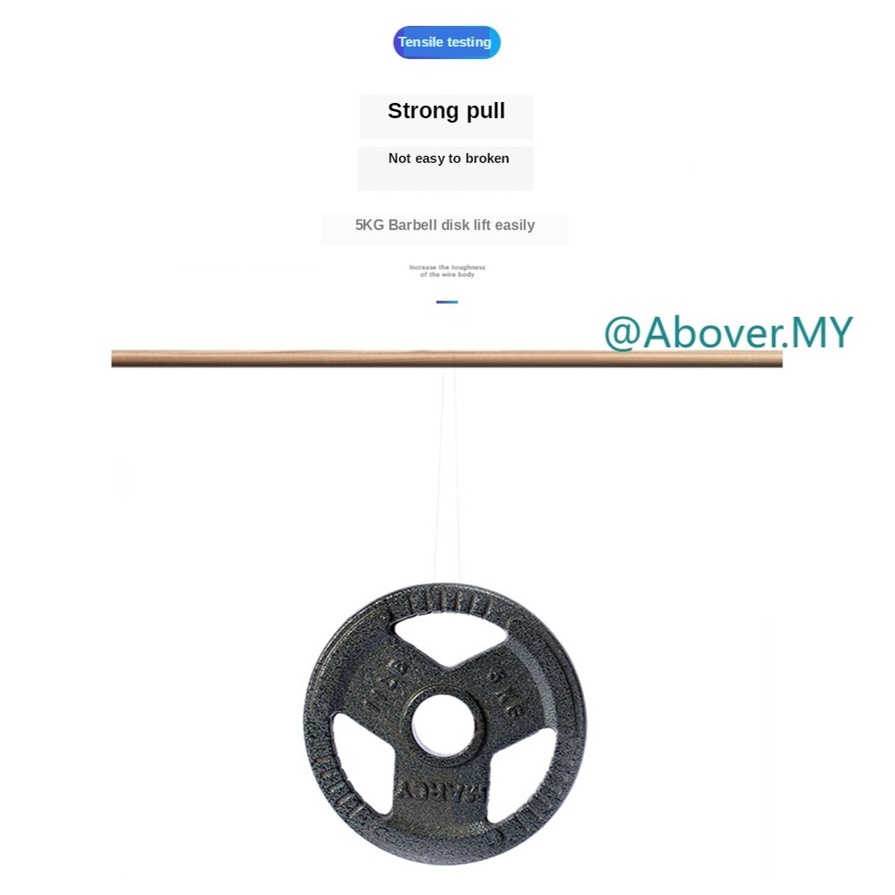 Cuộn Dây Câu Cá 100M Chất Liệu Nylon PE Màu Rằn Ri