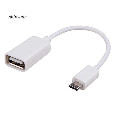 Bộ chuyển đổi cáp OTG nối đầu USB với lỗ USB 2.0 cho Samsung S3 S4