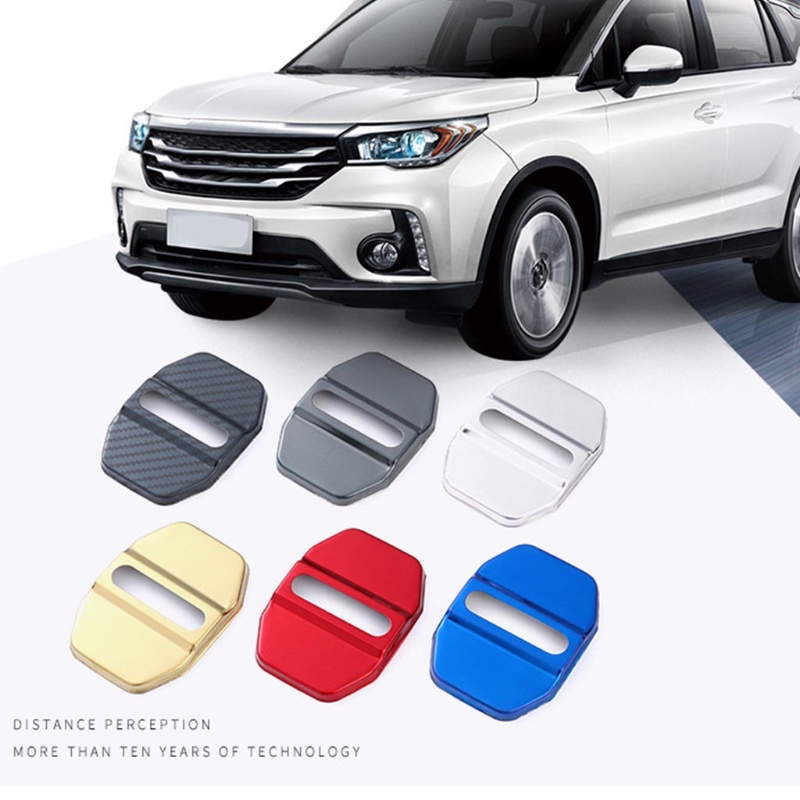 Bộ 4 Ốp Bảo Vệ Khóa Cửa Xe Hơi Chống Gỉ Sét Chuyên Dụng Cho Maserati-Audi