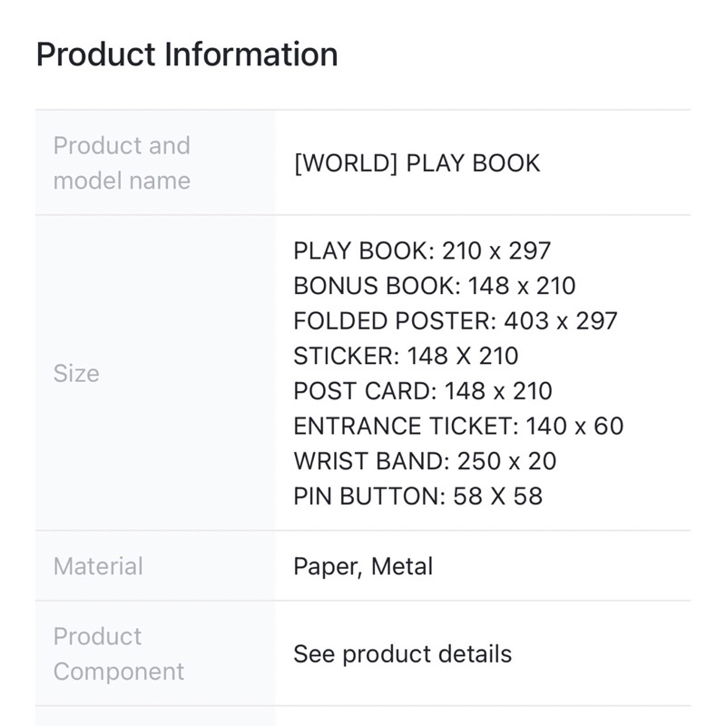 Tổng hợp goods concept TREASURE WORLD