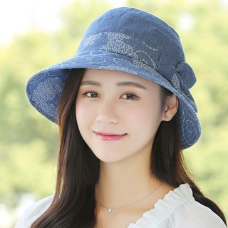 Mũ Tai Bèo Chống Nắng Thời Trang Mùa Hè Hàn Quốc Cho Nữ Trung Niên