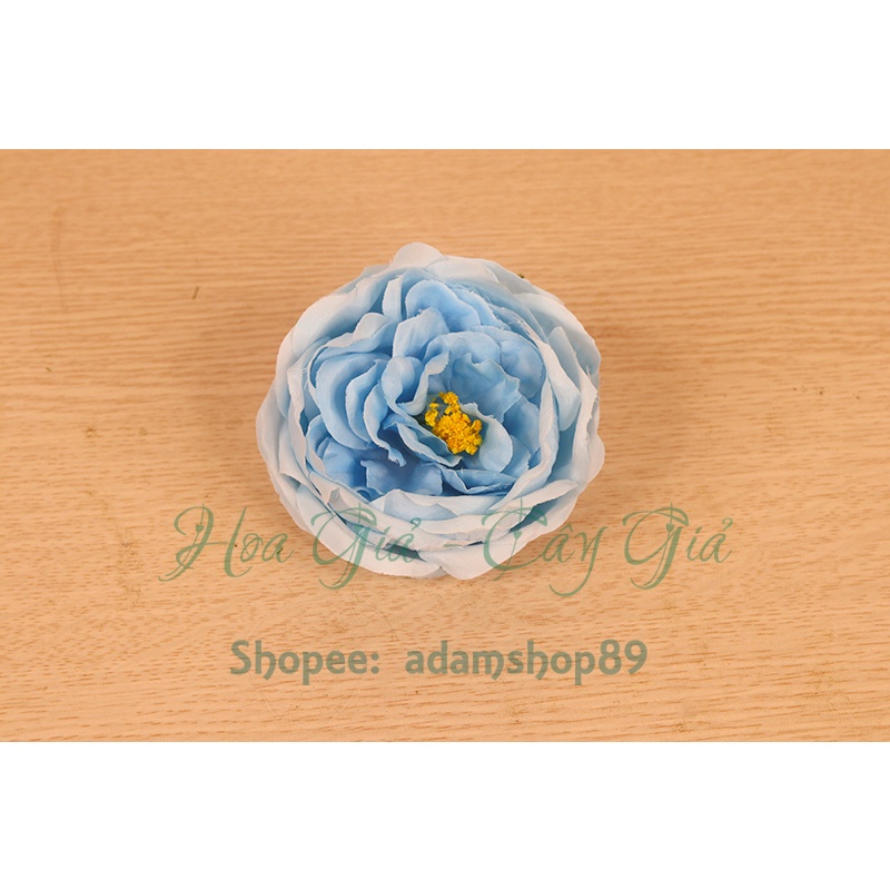 Hoa Giả - Đầu Bông Hoa Mẫu Đơn vải lụa