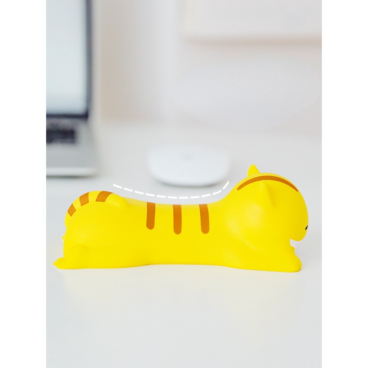 Đệm Lót Chuột Bằng Mút Hoạt Hình 3D Bằng Silicon PU Mềm Mại Thoải Mái Hỗ Trợ Cổ Tay Chống Trượt
