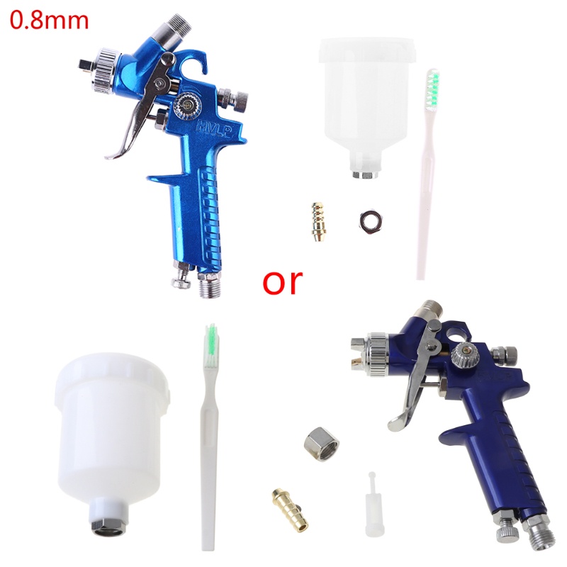 Súng phun sơn xe hơi áp suất cao 0.8mm/1mm