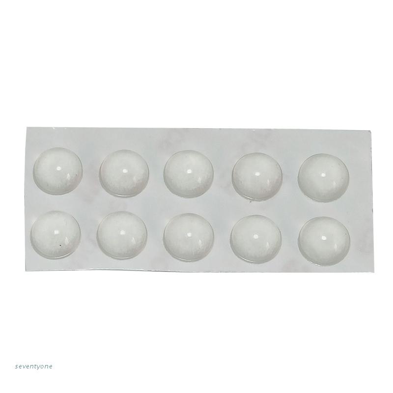 Set 10 miếng đệm silicon mềm chống sốc chống trượt cho bàn phím máy tính