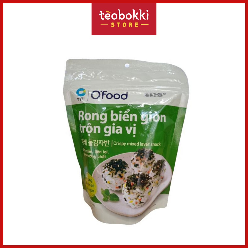 Rong biển giòn trộn gia vị ofood 30g - ảnh sản phẩm 1