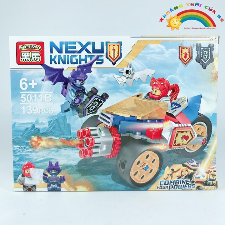 Đồ Chơi Xếp hình thông minh Nexo Knight 5011 DB170 [SHIP TOÀN QUỐC]