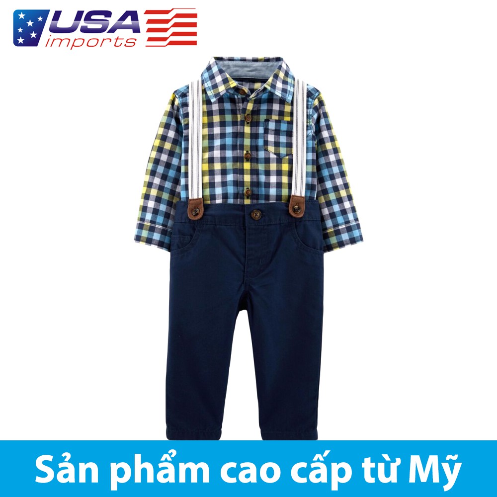 Set áo sơ mi kèm quần Car-tờ Auth Từ Mỹ (16645610)