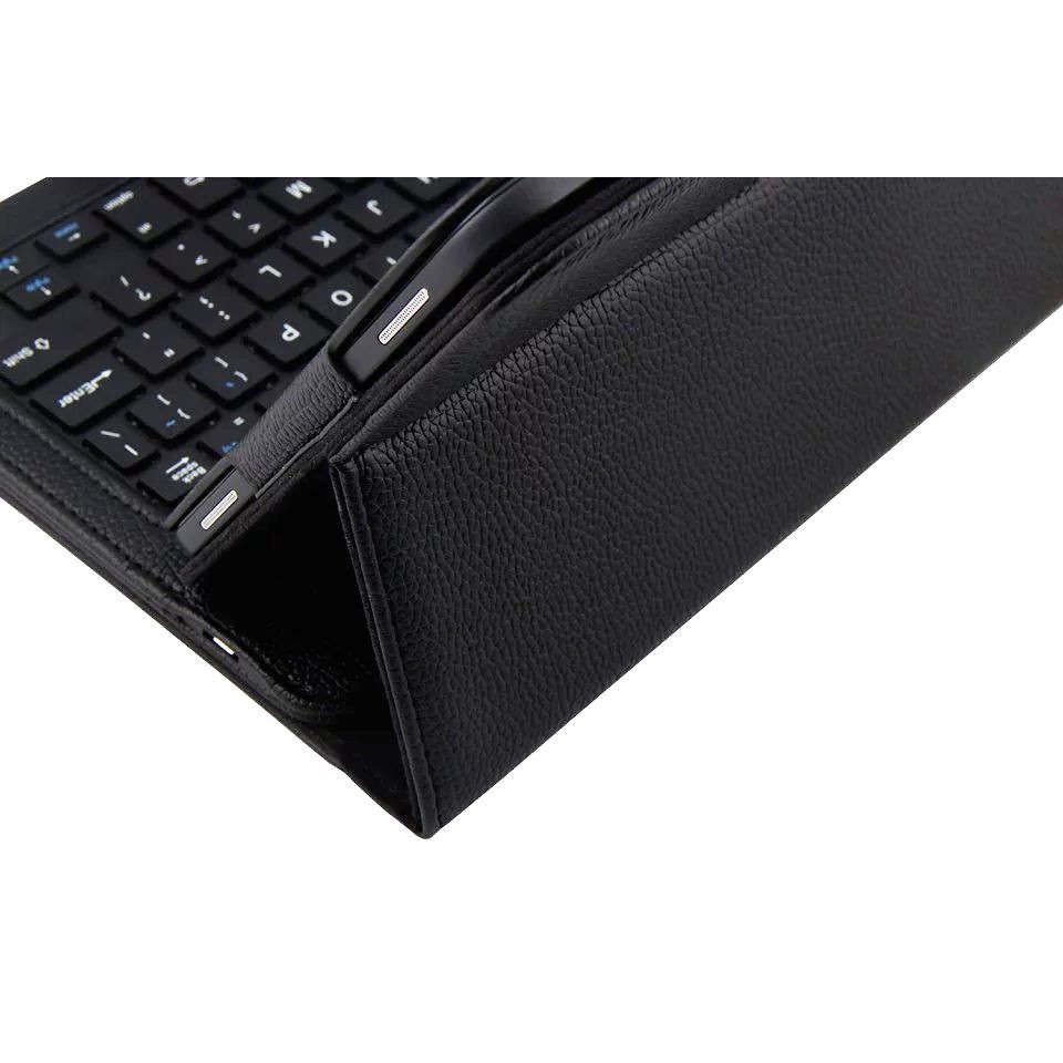 [Mã 33ELSALE hoàn 7% đơn 300K] Bàn phím bluetooth Samsung T585/ T580/ Samssung Tab A6 10.1&quot; kèm bao da book cover