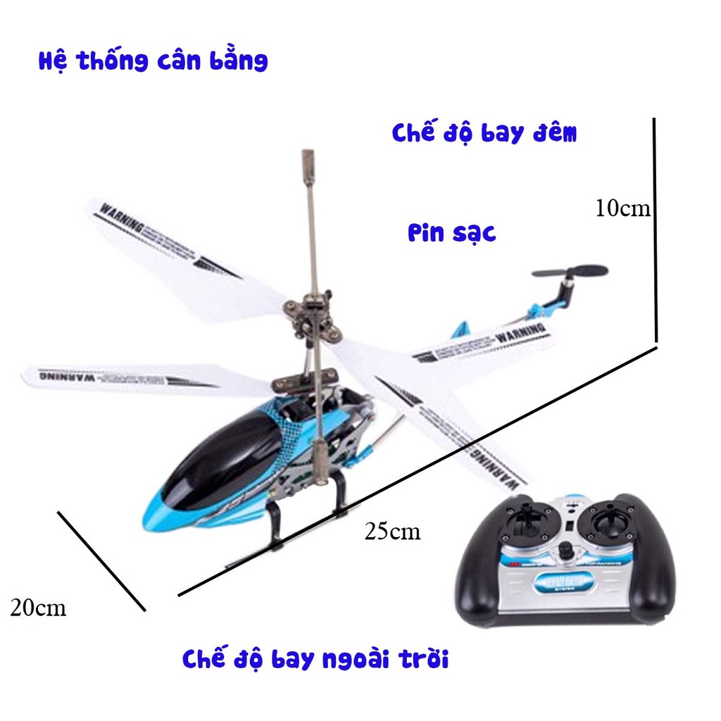 Máy Bay điều Khiển Từ Xa 3.5CH Thiết Kế Thời Thượng