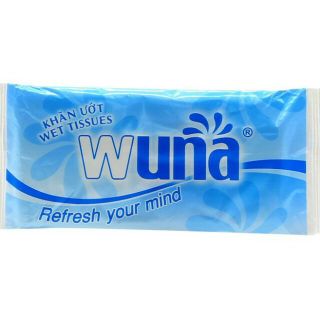 Khăn lạnh Wuna S20×25 100 cái/bao (Sẵn SLL )