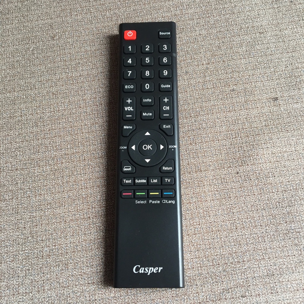 Điều khiển tivi casper các loại, Tặng pin !