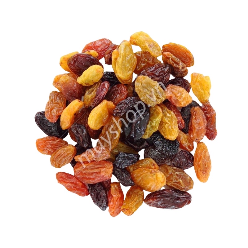 Nho khô Chile mix 3 màu sấy dẻo siêu ngon (100g)