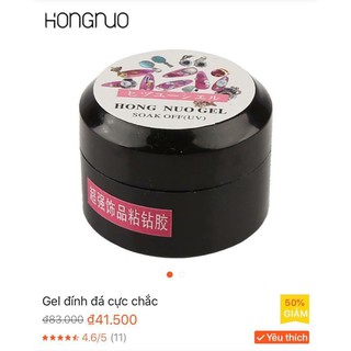 Gel đính đá cực chắc hongu