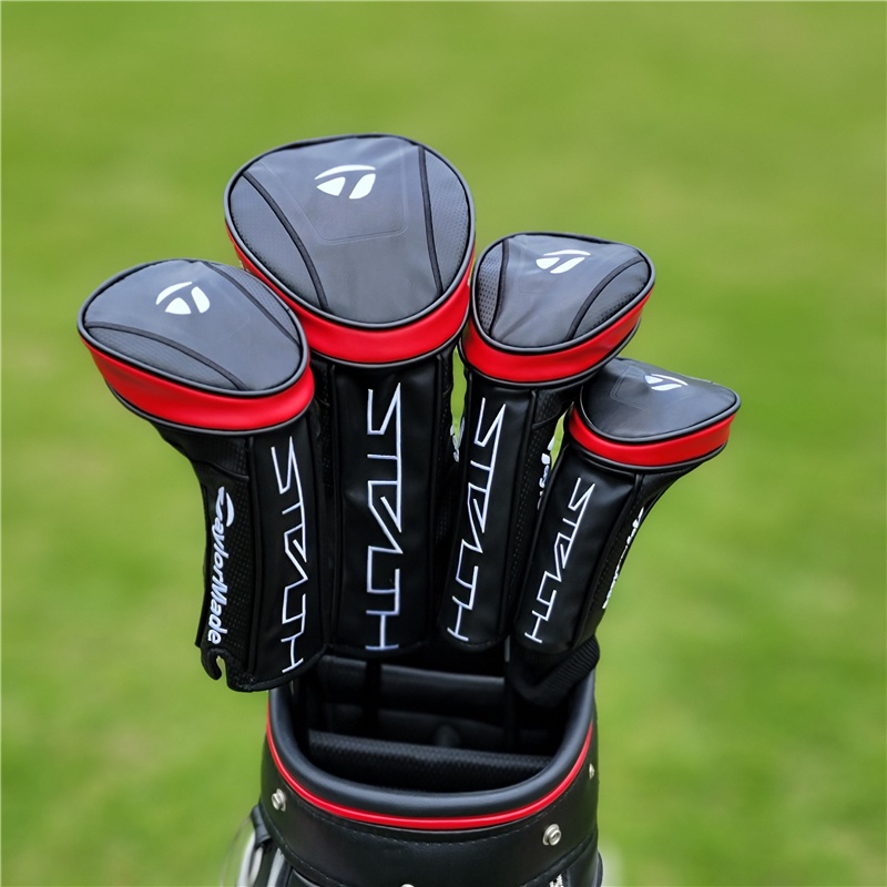 Taylormade Vỏ Bọc Đầu Gậy Golf Tàng Hình Cho Driver Fairway Hybrid 135H Bộ Đầu Gậy Bảo Vệ Unisex Bằng Da PU Phụ Kiện Chơi Gôn
