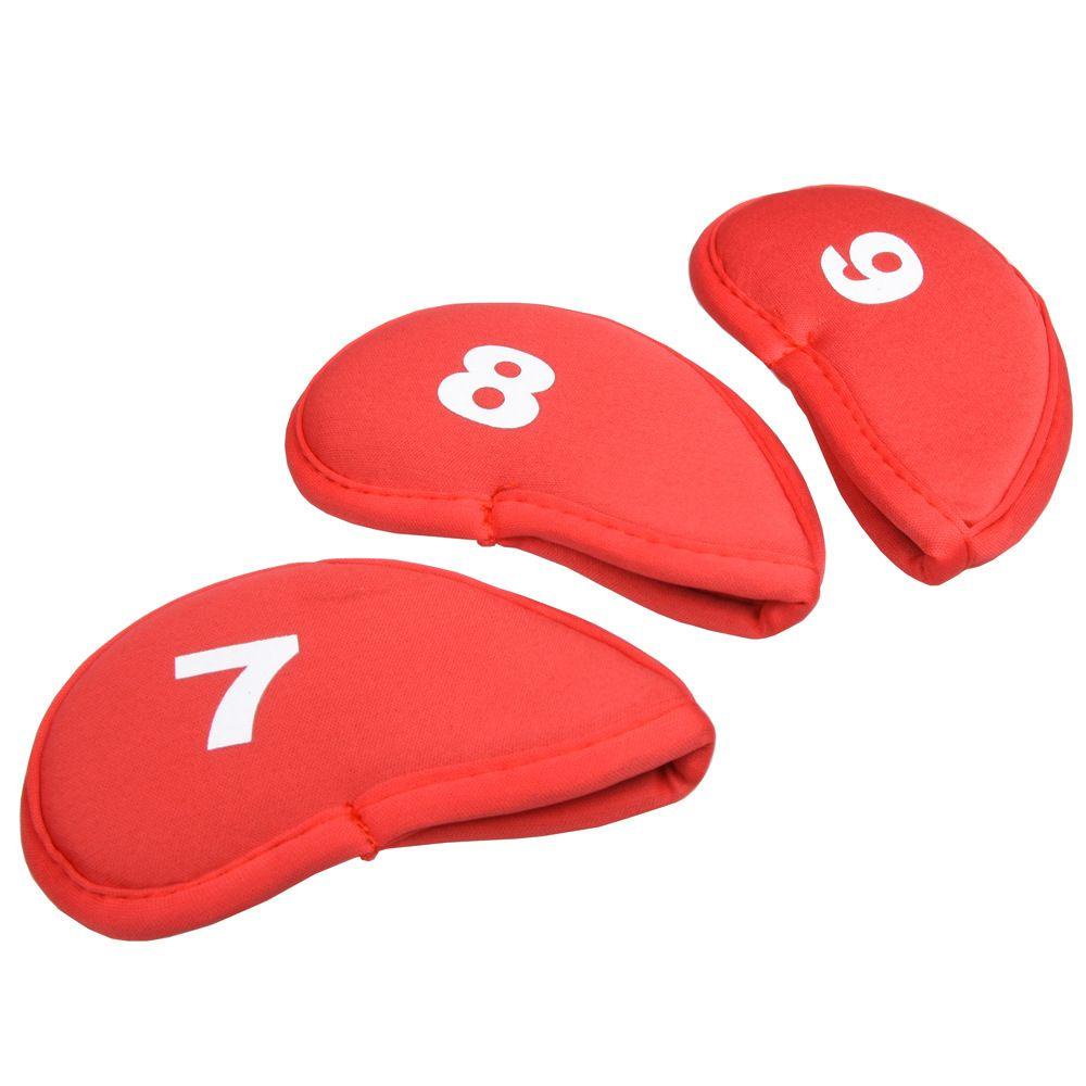 Bộ 10 Vỏ Bọc Đầu Gậy Đánh Golf Chuyên Nghiệp Thông Dụng