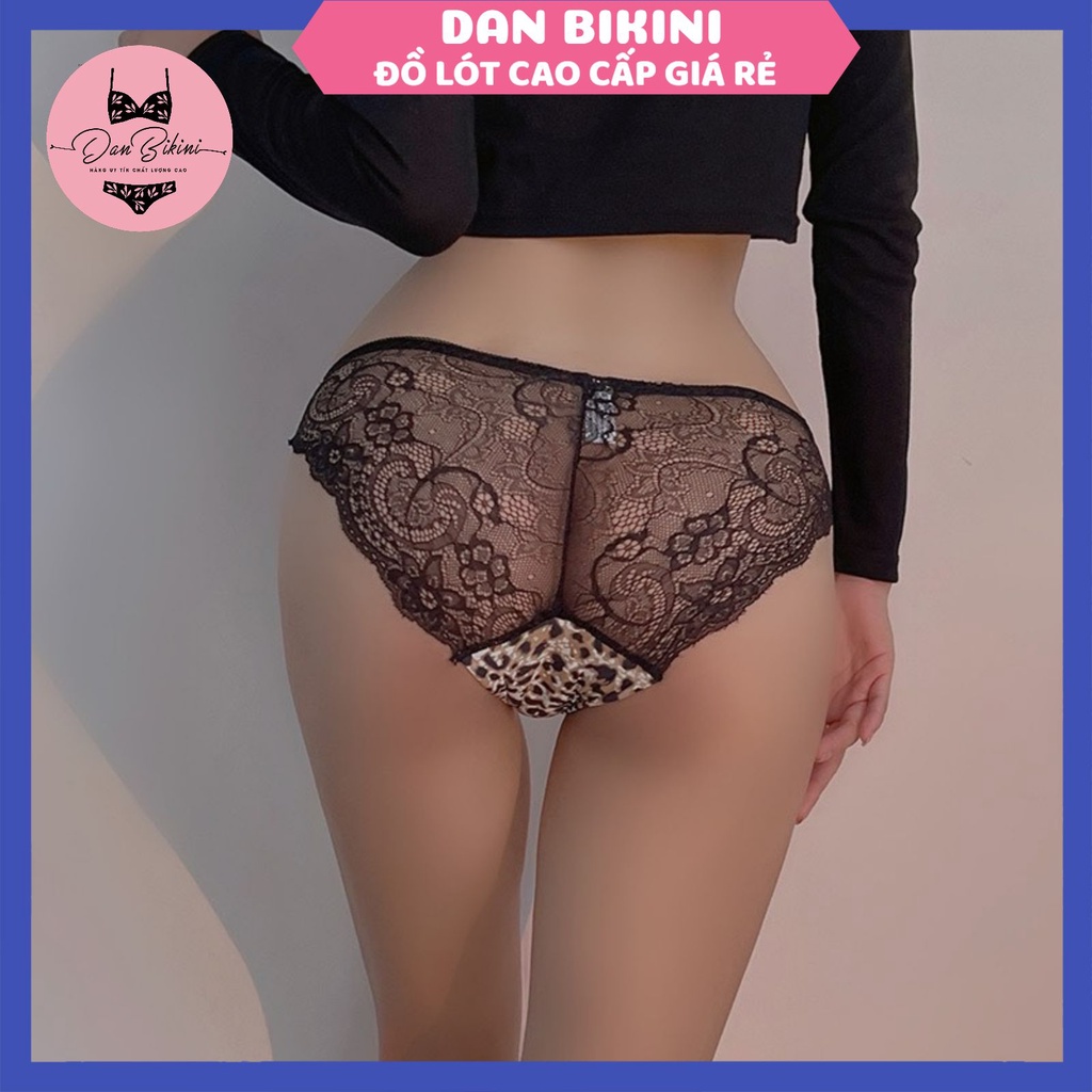 Quần Lót Nữ Đúc Su phối ren sexy gợi cảm thoáng mát kháng khuẩn mã 9085