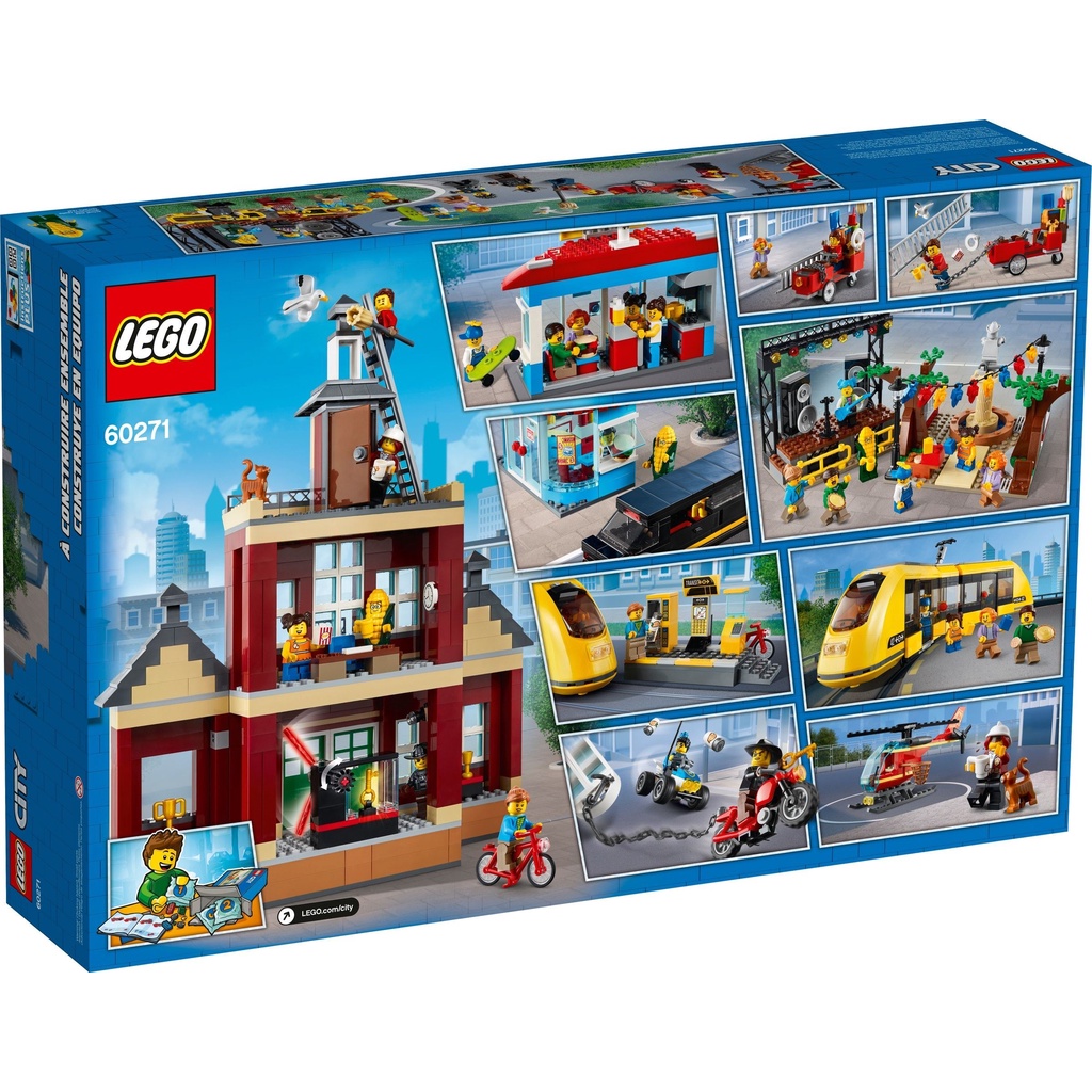 Lego city 60271 - Quảng trường thành phố
