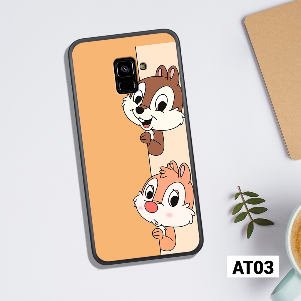 Ốp lưng Samsung A6 2018 - A6 Plus - A8 2018 - A8 Plus in hình hoạt hình dễ thương