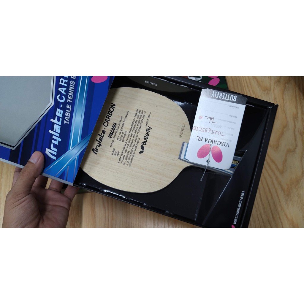 CỐT VỢT BÓNG BÀN BUTTERFLY VISCARIA CHĨNH HÃNG