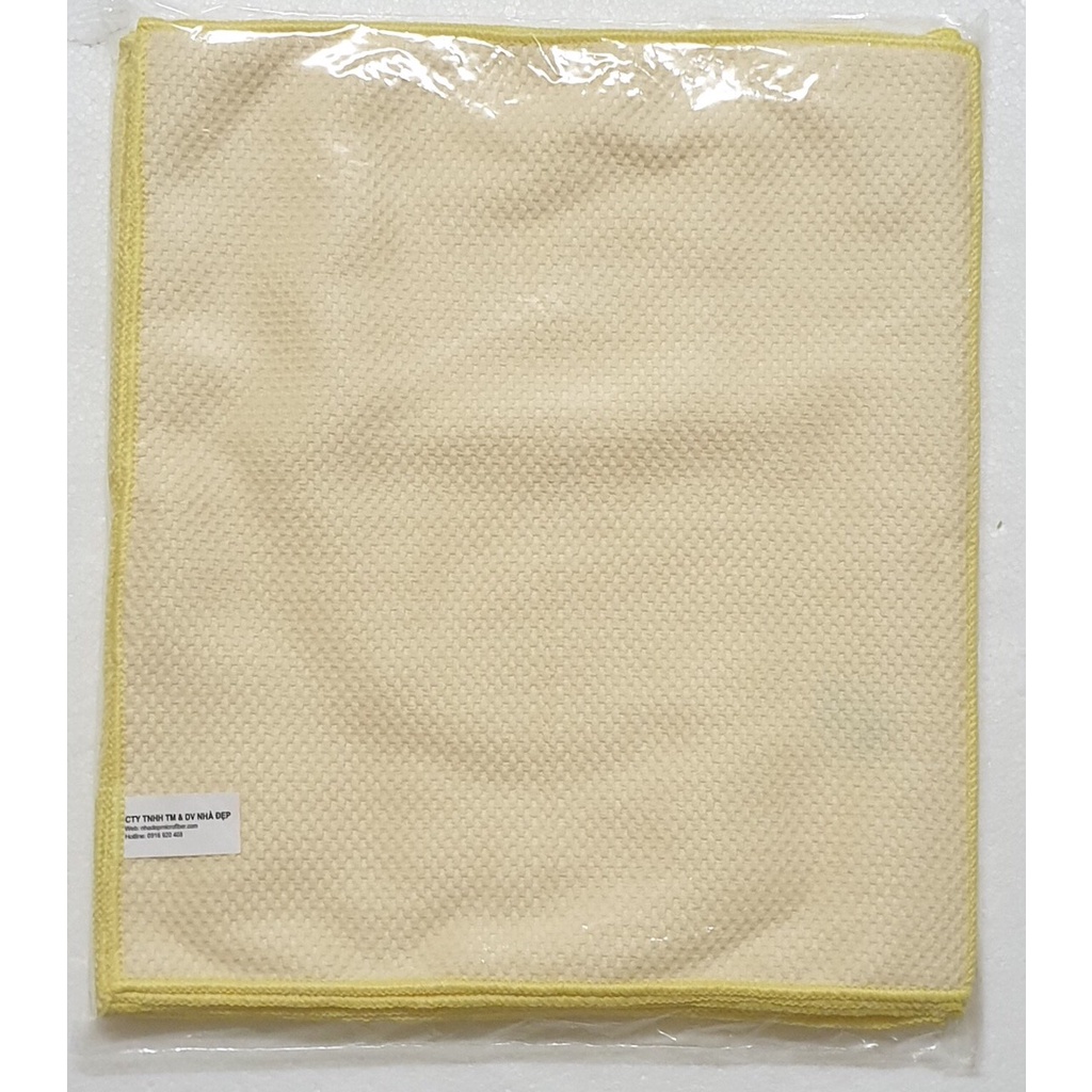 Combo 10 khăn lau chém đĩa, khăn lau kính khăn lau đa năng 27x30 không bám bụi