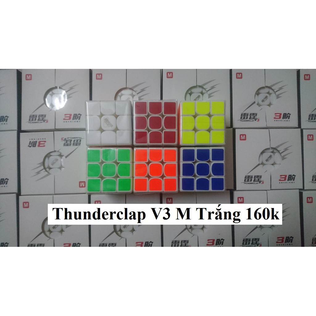 Rubik 3x3x3. Thunderclap V3 M