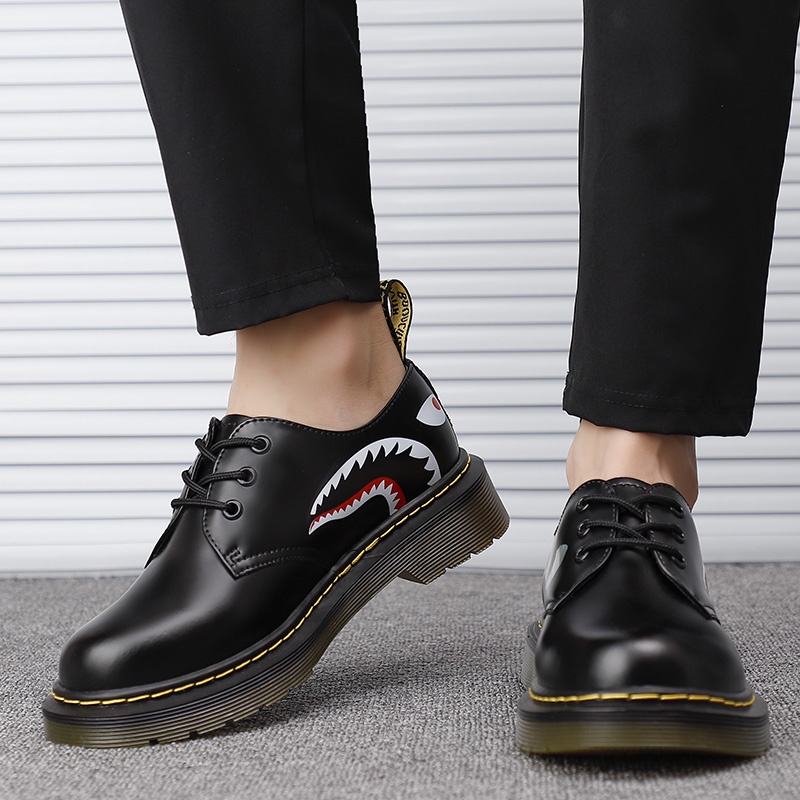 Giày Bốt Martin Da Cổ Thấp Thời Trang Cho Nam Dr.Martens MartinAngel 1461