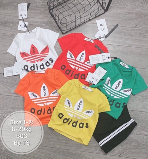 BỘ THỂ THAO COTTON CHO BÉ MÃ B04