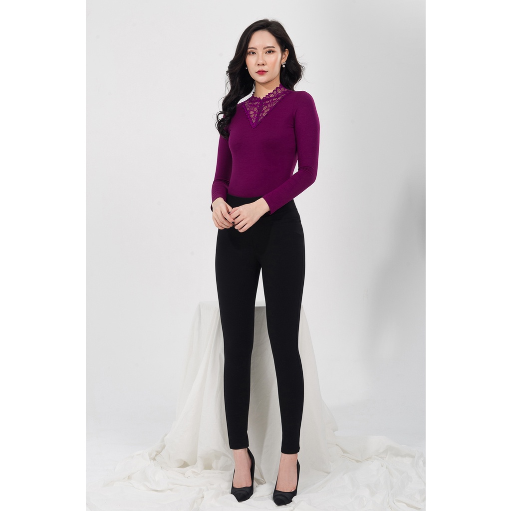 Quần Legging Nữ Cạp Cao Gen Bụng Nâng Mông Hiệu Quả LUPERI LP530 Không Bai Không Xù