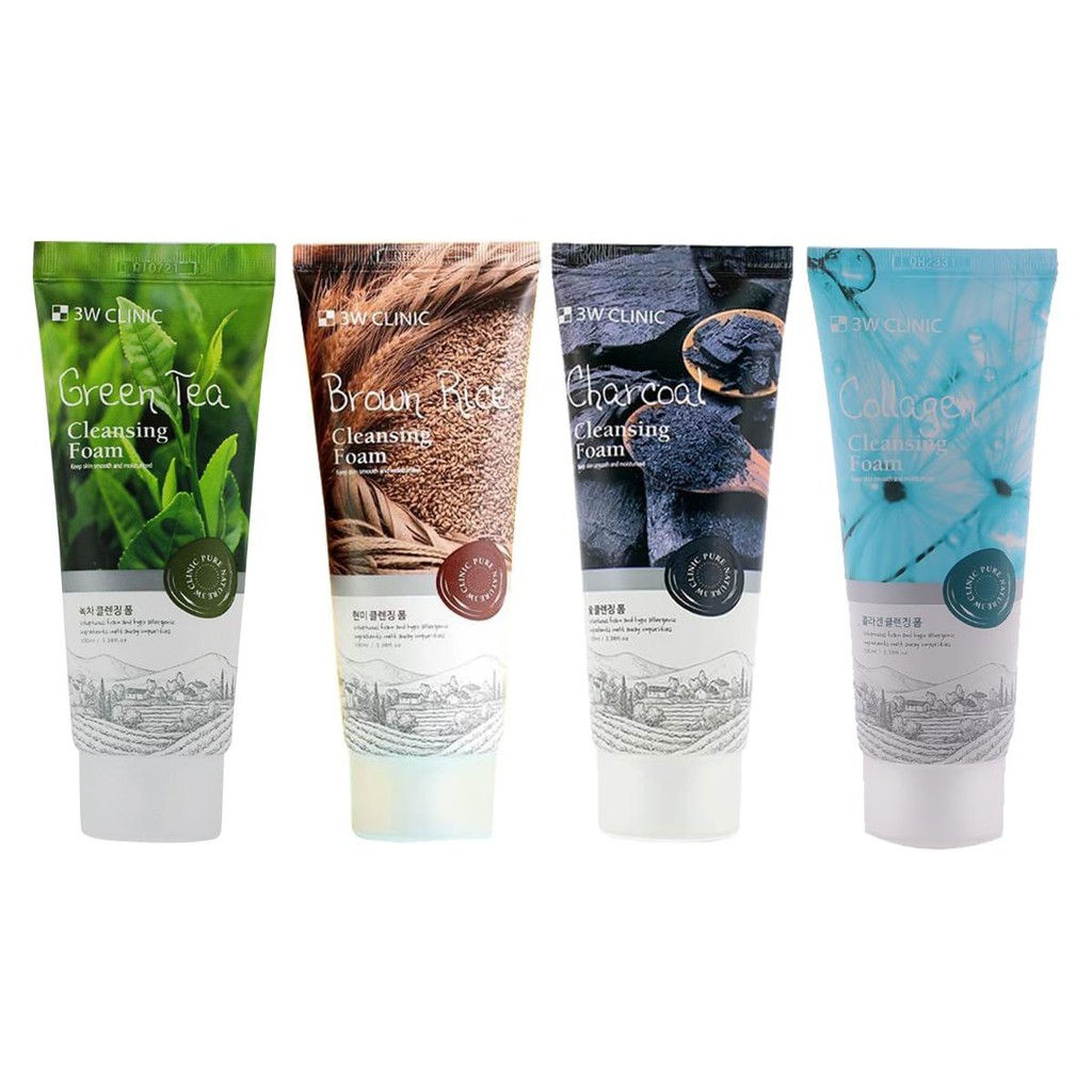 Sữa rửa mặt trà xanh Innisfree Green Tea Pure Cleansing Foam Hàng F1