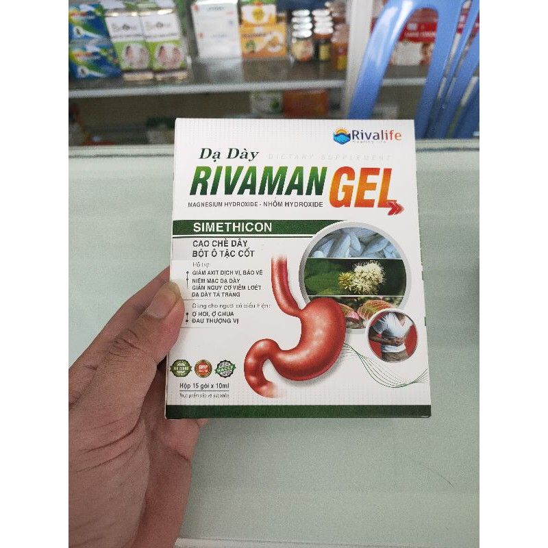 Dạ dày RIVAMANGEL, sản phẩm hàng đầu cho người viêm loét dạ dày