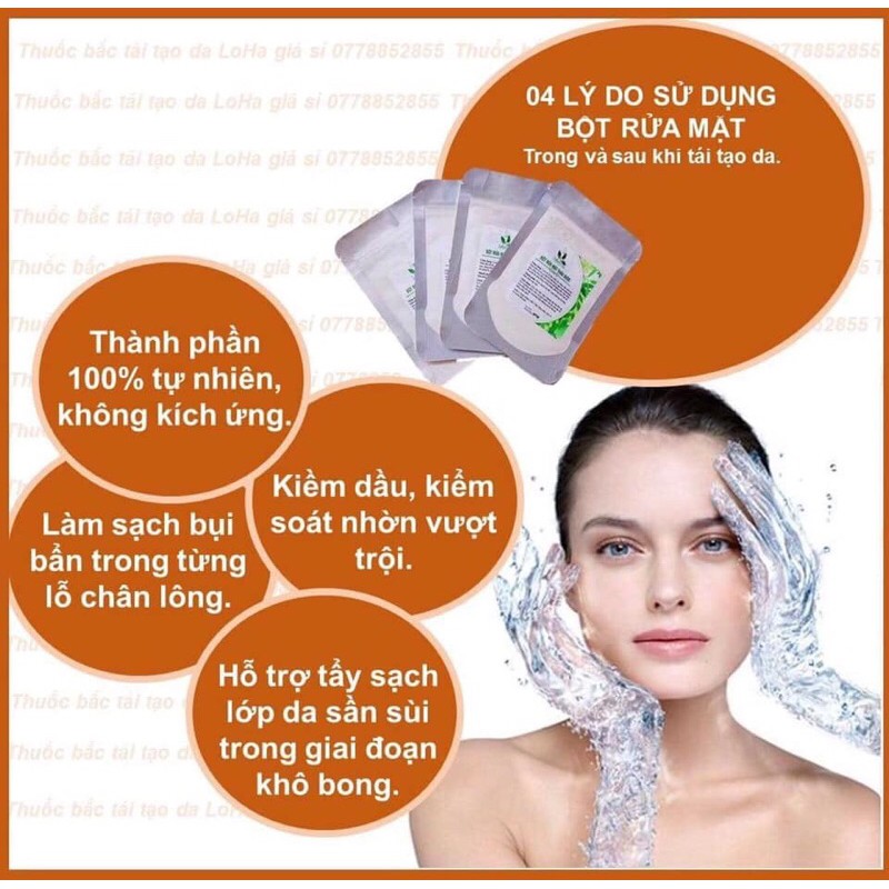 COMBO tinh chất tái tạo trà xanh loha