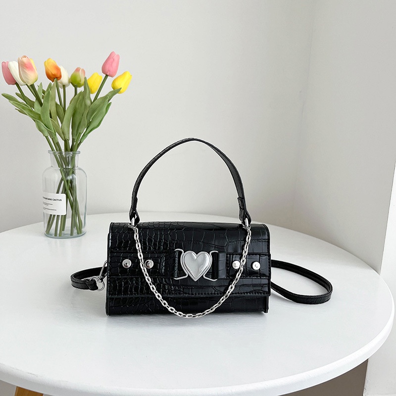 Túi Đeo Chéo Hình Vuông Nhỏ Màu Trơn Thời Trang Mùa Xuân 2022