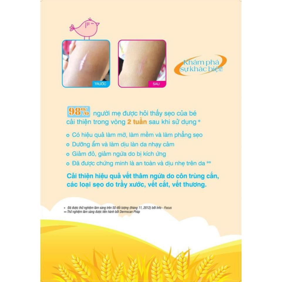 Gel cải thiện sẹo và vết thâm ngứa trẻ em Hiruscar Kids 10g