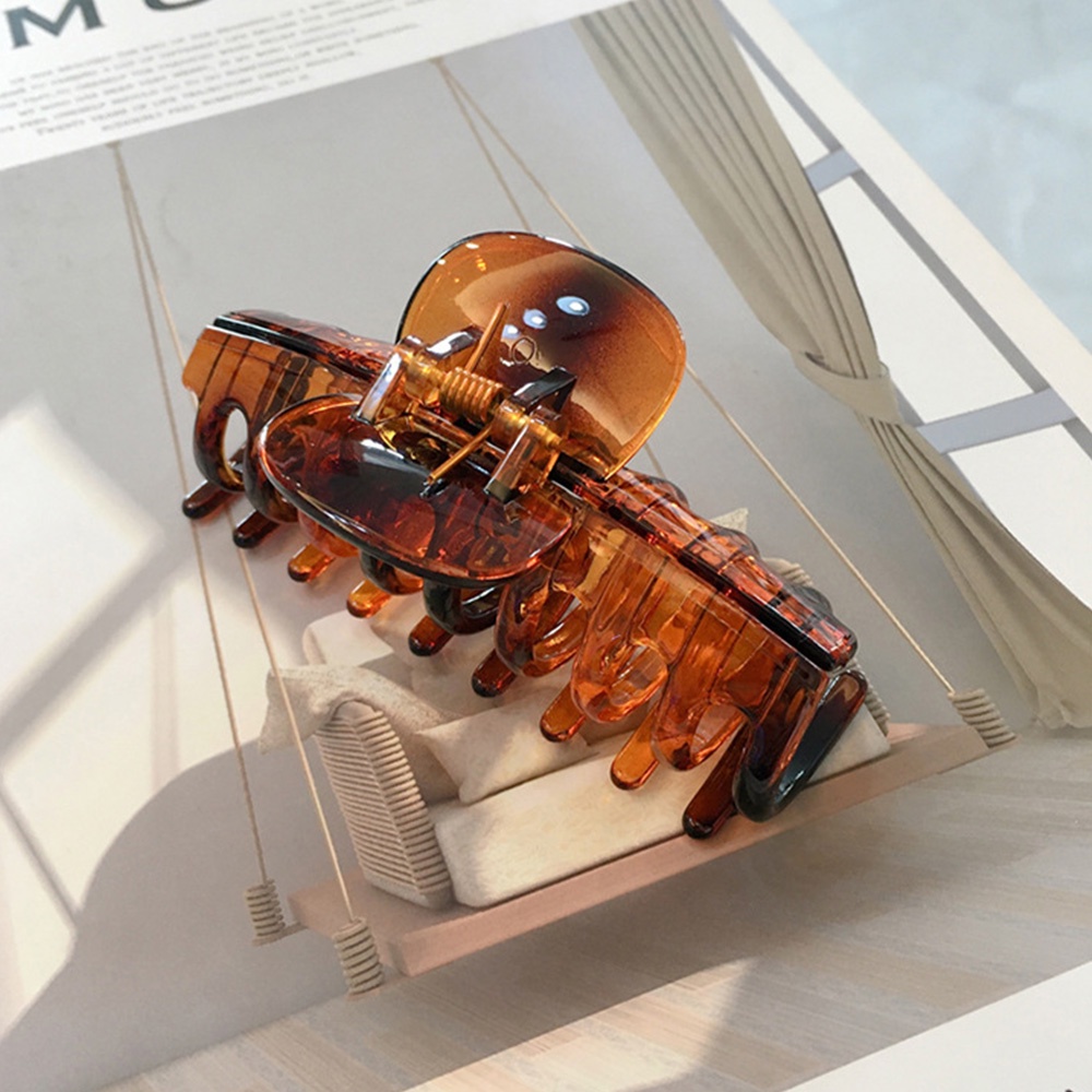 Kẹp tóc nhựa nhiều màu thời trang Hàn Quốc cho nữ