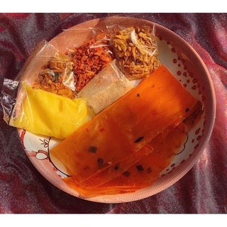 Bơ cuốn full topping