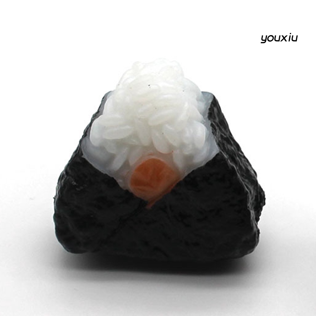 Mô hình đồ chơi trang trí tủ lạnh hình sushi hoạt hình